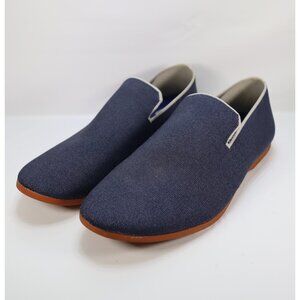 Glyph‎ Knit Loafer Men’s Size 12 Flat Minimalist Blue Marlin Casual Formal Shoe